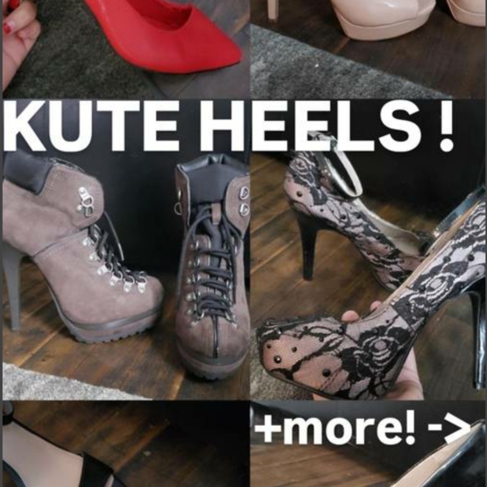 CUTE HEELS FOR CHEAP, go to my page to see more.